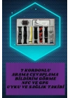 ® Yeni Nesil Akıllı Saat ve Bluetooth Kulaklık Kampanyası Dokunmatik Kare 7 Kordonlu