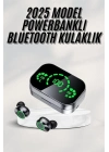 ® Yeni Nesil Bluetooth Kulaklık Çağrı Cevaplayabilen Dijital Göstergeli Powerbankli