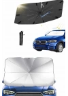 ® Yeni Nesil Tüm Araç Modellerine Uygun Oto Şemsiye Katlanabilir UV Işınlarına Karşı