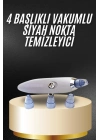 ® Yeni Nesil Vakumlu Pilli Siyah Nokta ve Yüz Temizleme Cihazı 4 Başlıklı