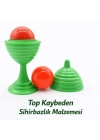 Yeşil Renk Sihirli Kupa Top Kaybetme Oyunu 7 cm