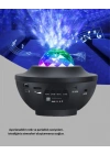 ® Yıldızlı Projektör Galaxy Efektli Ayarlanabilir Renkli Atmosfer Lambası