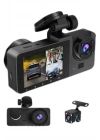 ® Yol Kayıt Araç Kamerası HD DVR 3 Kameralı 2.0in Ekranlı Ön İç Arka