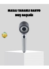 ® Yüksek Basınçlı Masajlı Duş Başlığı Su Tasarruflu