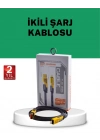® Yüksek Hızlı 65W Güç Çıkışlı Çoklu Cihaz Uyumlu Şarj Kablosu