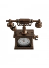 ® ZN8808B TELEFON ŞEKLİNDE ÇALAR SAAT BRONZ