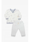 Bistyle 2li Takım Little Boats 14127 Ekru