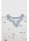 Bistyle 2li Takım Little Boats 14127 Ekru