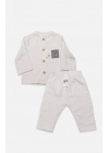 Bistyle 2li Takım Müslin Star Elephant 14143 Gri