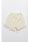 Bistyle 2li Takım Şortlu Müslin Daisy Flowers 14131 Somon