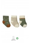 Bistyle 3Lü Penye Kız Soket Çorap BS10112 Nil