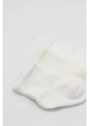 Bistyle 3lü Penye Soket Çorap 10132 Ekru