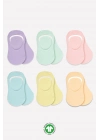 Bistyle 6Lı Mix Babet Çorap 30101 Lila