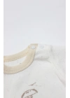 Bistyle Body Yarım Kol My Favorite Zoo 17184 Ekru