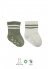 Bistyle Çemberli Kaymaz Soket Çorap 2Li BS10125 Nil Ekru