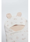 Bistyle Curly Lamb Bel Destekli Kundak 75111 Bej Mavi Ekru