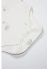 Bistyle Flying Elephant Yarım Kol 2Li Body 17116 Ekru Gri