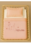 Bistyle Hello Flowers Pike Takımı 100x150 80118 Pembe