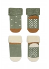 Bistyle Puanlı Kaymaz Havlu Soket Çorap 2Li BS10502 Nil