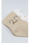 Bistyle So Bear Penye Soket Çorap 2li 10142 Ekru Kahve