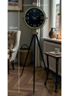 ® Black Noble Eskitme Tripod Ayaklı Saat