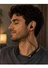 Bluetooth 5.3 Boyun Askılı Kulaklık Düşük Gecikmeli Manyetik Tasarım