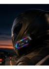 Bluetooth 5.3 Motosiklet Kask Intercom Kulaklık 1000 Metre Bağlantı