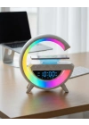 Bluetooth Hoparlör RGB Aydınlatmalı USB TF Kart FM Özellikli