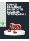 Bluetooth Titreşimli Kulaklık Gürültü Önleyici Mikrofonlu 2025 Model