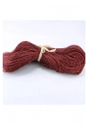 Bordo Renk Çile Kağıt İp Çanta Ipi Supla Ipi  No:62 - (550-600 gr)