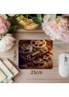 Butonlu Eski Kayıt Cihazı Mousepad - 19x23 cm 2 mm Dikdörtgen İthal Baskılı Mouse Pad