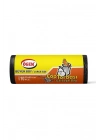 Büyük Boy Çöp Torbası 65 x 80 cm 10 Lu Rulo x 5 Paket = 50 Adet (Siyah)