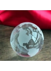 Büyük Boy Kristal Cam Dünya