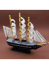 Büyük Boy Yelkenli Ahşap Gemi