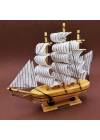 Büyük Boy Yelkenli Ahşap Gemi