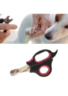® Büyük Irk Köpek Kedi Çelik Uçlu Evcil Hayvan Tırnak Makası Pati Bakım Aleti Ergonomik Kaymaz