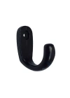 Büyük Tekli Fincan Askı, Dekor Askısı - Siyah, 100 Adet, 12x23x30 Mm