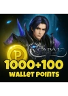 Cabal Infinite Combo 1000 Wallet Points + 100 Bonus