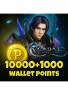 Cabal Infinite Combo 10000 Wallet Points + 1000 Bonus