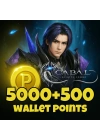 Cabal Infinite Combo 5000 Wallet Points + 500 Bonus