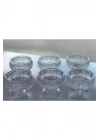 Cam Ayaklı Kase 6lı Kristal Görünüm Royaleks-69812