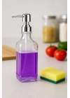 Cam Kare Sıvı Sabunluk 750 ml