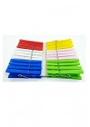Çamaşır Mandalı Çelik Yaylı 24 Adet