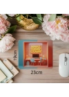 Canlı Renklerle Tasarlanmış Ofis Mousepad – Günü Yaşa - 19x23 cm 2 mm Dikdörtgen İthal Baskılı Mouse Pad