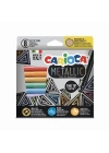 Carioca Metalik Keçeli Kalem 8li