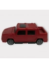 Çek Bırak Arabalar 10 Cm - Kırmızı Jeep