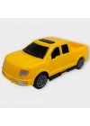 Çek Bırak Arabalar 10 Cm - Sarı Pick-Up