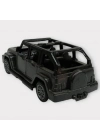 Çek Bırak Arabalar 10 Cm - Siyah Jeep