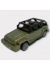 Çek Bırak Arabalar 10 Cm - Yeşil Jeep