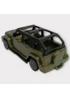 Çek Bırak Arabalar 10 Cm - Yeşil Jeep